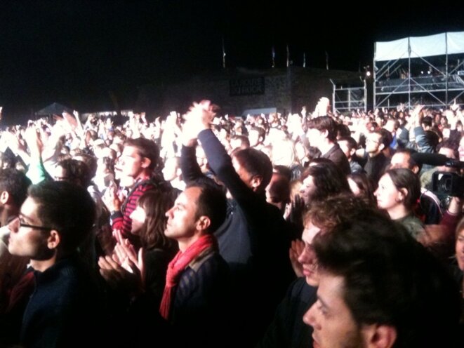 Le 13 août, lors du concert de Yann Tiersen. © M. Turchi Le 13 août, lors du concert de Yann Tiersen. © M. Turchi
